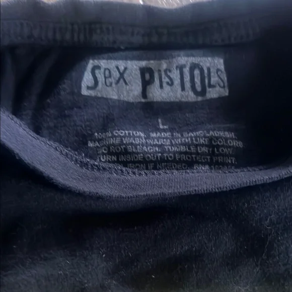 Black and Yellow Punk Rock Short Sleeve Tee - Picture 2 of 5